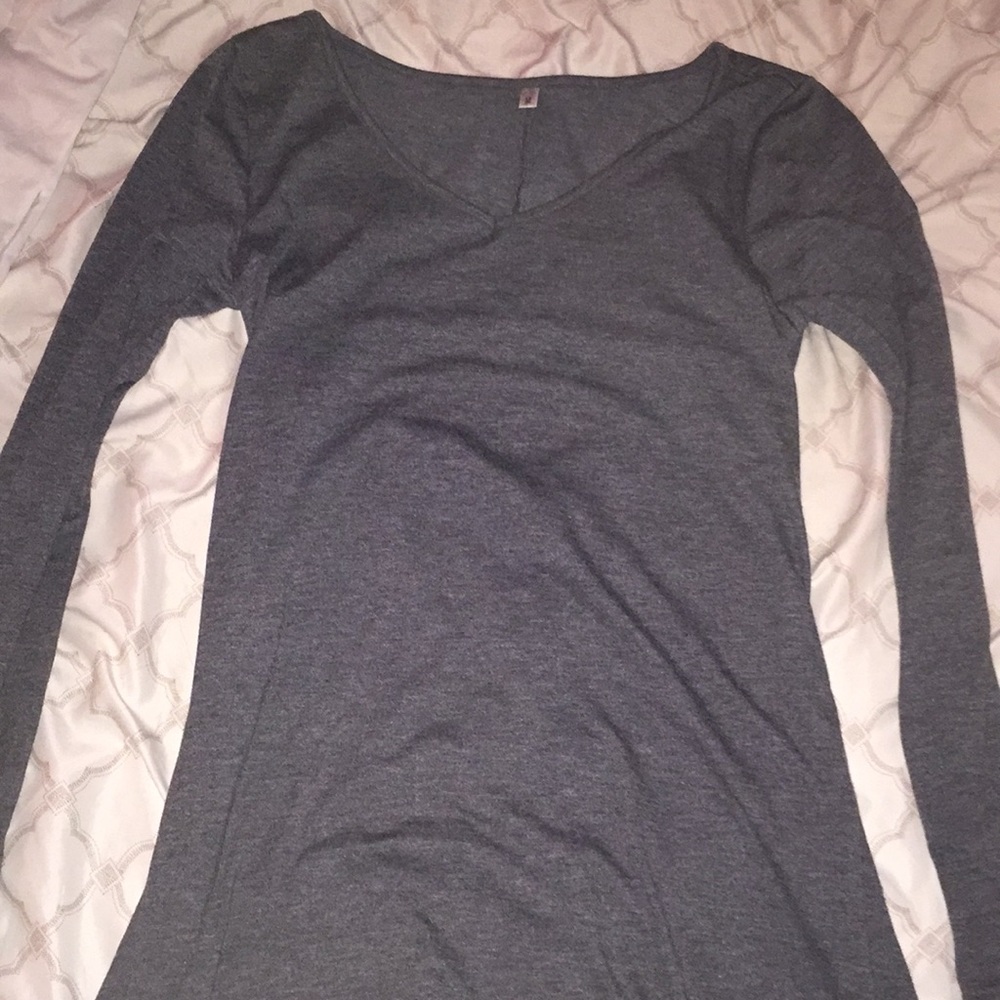Long sleeve T-shirt dress